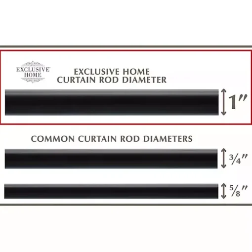 Kirklands Home Curtain Rods & Hardware|Matte Duke Curtain Rod, 72 in. Black