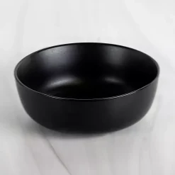 Kirklands Home Dinnerware|Matte Simple Things Cereal Bowl Black