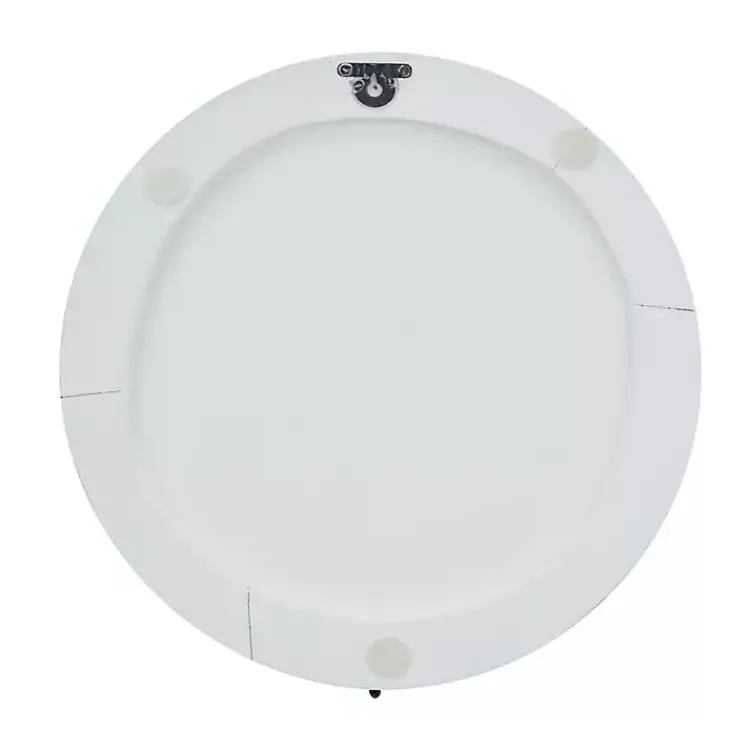 Kirklands Home Wall Plaques|Matte Ribbed Sunburst Wall Plates, Set of 3 White