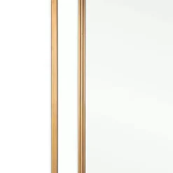 Kirklands Home Decorative Mirrors|Mavis Bronze Open Square Frame Wall Mirror