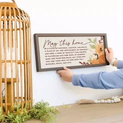 Outlet May This Home Harvest Framed Wall Plaque Fall