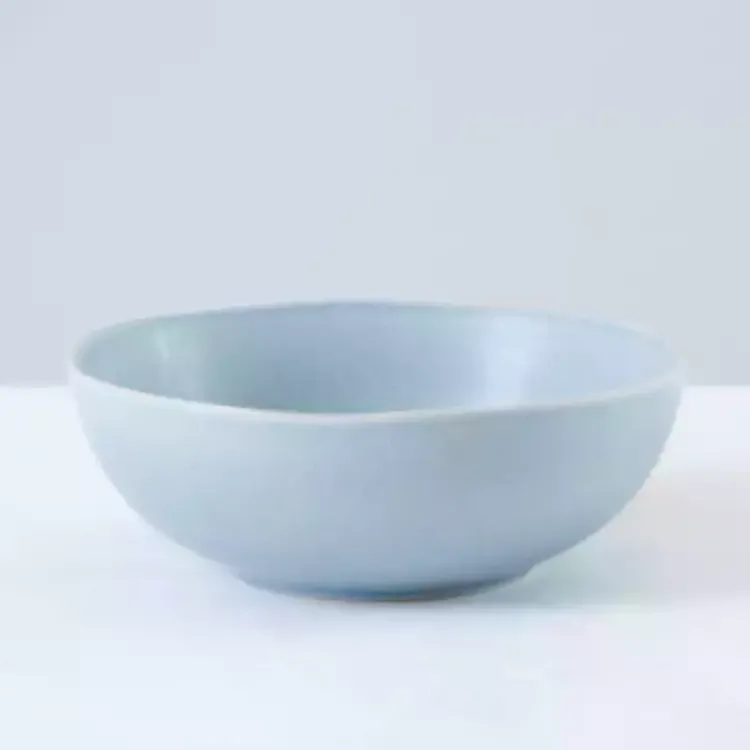 Kirklands Home Dinnerware|Maya Sky Reactive Cereal Bowl Blue