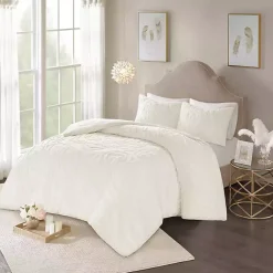 Kirklands Home Comforters|Medallion California King 3-pc. Comforter Set White