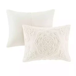 Kirklands Home Comforters|Medallion California King 3-pc. Comforter Set White