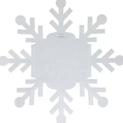 Discount Merry and Bright Snowflake Wall Plaque Christmas Art & Wall Decor