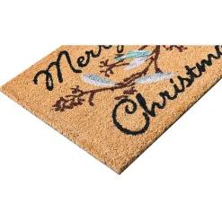 New Merry Christmas Berries Doormat Outdoor Christmas Decorations