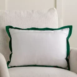 Clearance Merry Christmas Double Flange Pillow Pillows