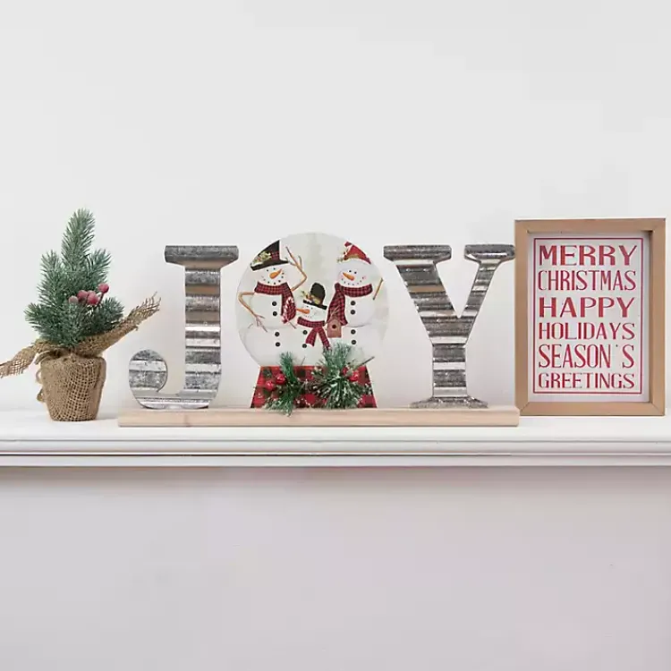 Sale Merry Let It Snow 2-pc. Christmas Wall Plaque Set Christmas Art & Wall Decor