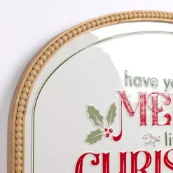 Best Merry Little Christmas Beaded Wall Plaque Christmas Art & Wall Decor