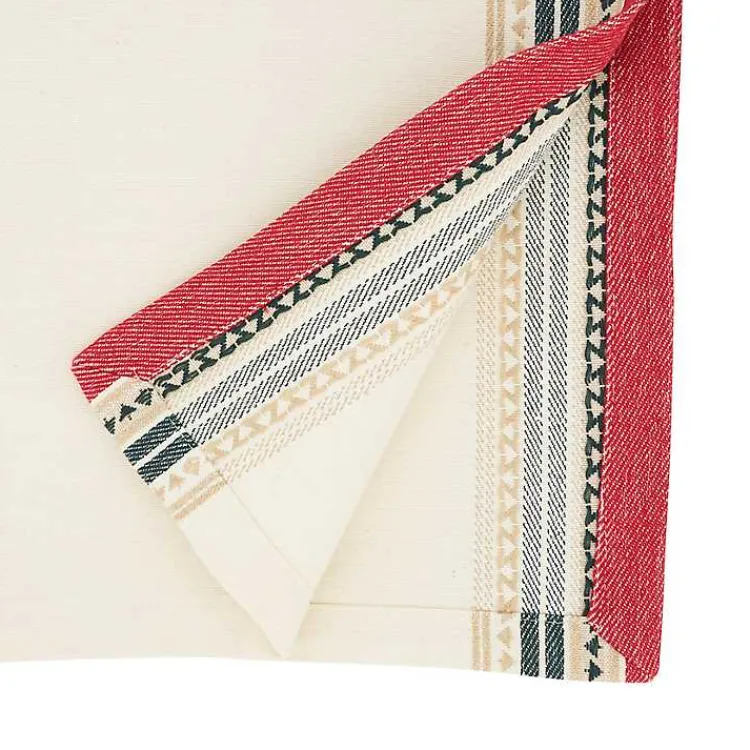 Kirklands Home Table Linens|Merry Pines Cotton Runner