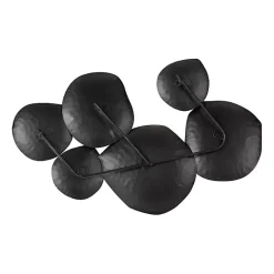 Kirklands Home Hooks|Metal Organic Edge Wall Plaque