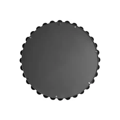 Kirklands Home Decorative Mirrors|Metallic Foiled Beaded Wall Mirror SIlver