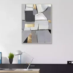 Kirklands Home Canvas Art|Metropolitan Impressions Framed Canvas Art Print