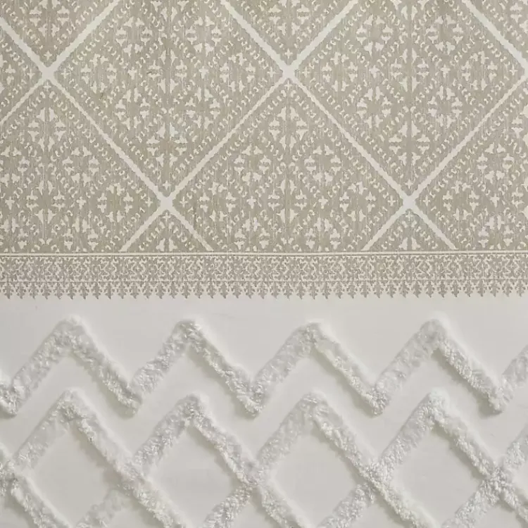 Kirklands Home Curtains & Drapes|Mila Horizontal Stripe Curtain Panel, 84 in. Tan