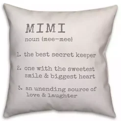 Mimi Definition Pillow Pillows