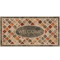 Kirklands Home Doormats|Mineral Stone Ornamental Entry Doormat