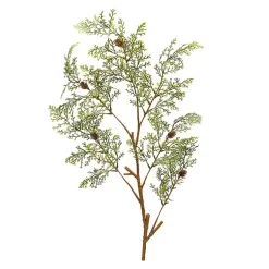 Online Mini Pinecone Cedar Branch Stems Christmas Arrangements & Garland