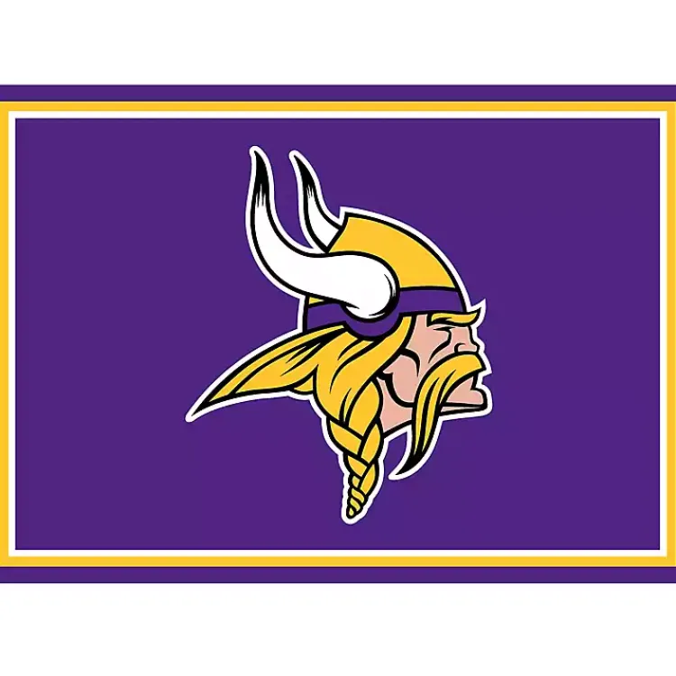Kirklands Home Area Rugs|Minnesota Vikings Area Rug, 3x4 Purple