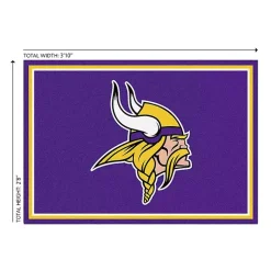 Kirklands Home Area Rugs|Minnesota Vikings Area Rug, 3x4 Purple