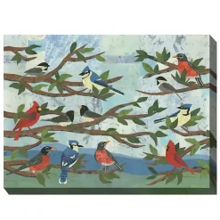 Kirklands Home Outdoor Wall Decor|Mixed Company Outside Canvas Art Print