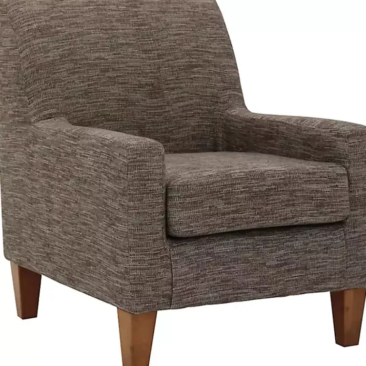 Kirklands Home Accent Chairs|Mocha Fynn Upholstered Accent Chair Brown
