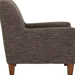 Kirklands Home Accent Chairs|Mocha Fynn Upholstered Accent Chair Brown