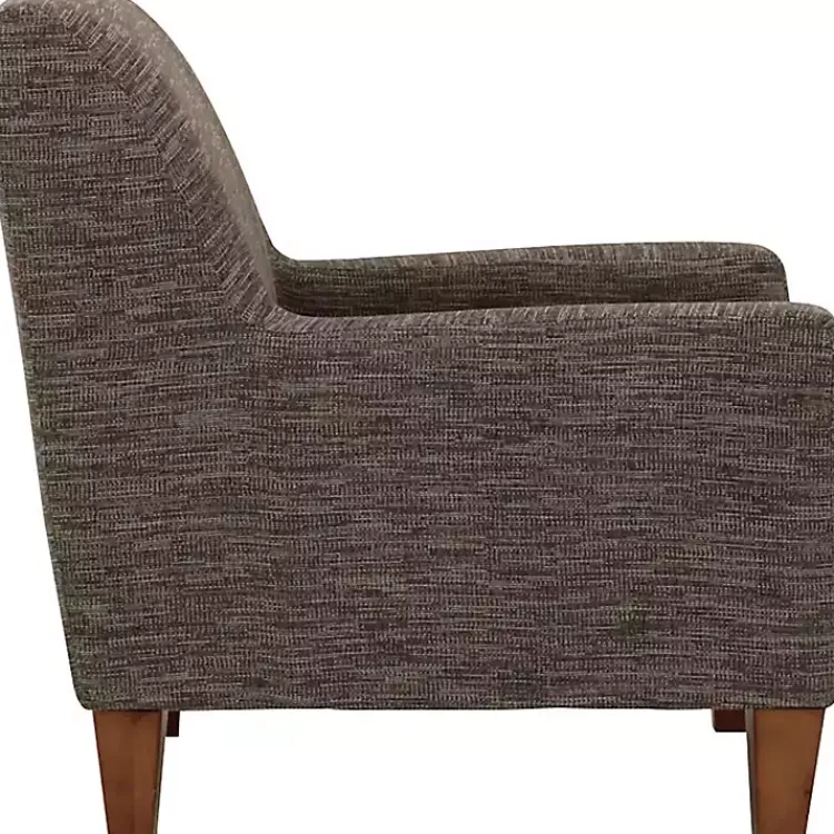 Kirklands Home Accent Chairs|Mocha Fynn Upholstered Accent Chair Brown