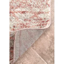 Kirklands Home Area Rugs|Modern Hattie Area Rug, 8x10 Pink