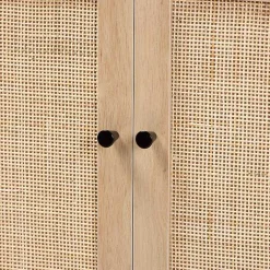 Kirklands Home Cabinets & Sideboards|Modern Natural Wood Rat Cabinet Tan