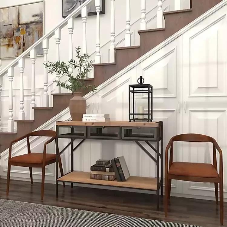 New Modern Vintage Iron Framed Lantern, 18 in. Lanterns