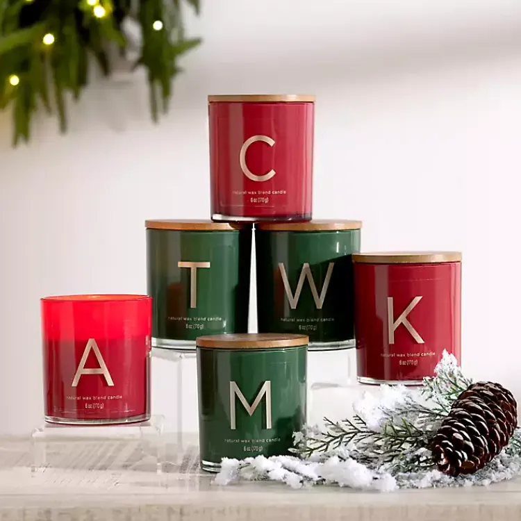 New Monogram S Pinecone & Cyprus Jar Candle Candles