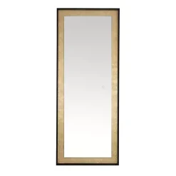 Kirklands Home Full Length & Floor Mirrors|Montauk LED Full Length Mirror Gold