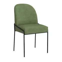 Kirklands Home Dining Chairs|Moss Velvet Metal Dining Chair Green