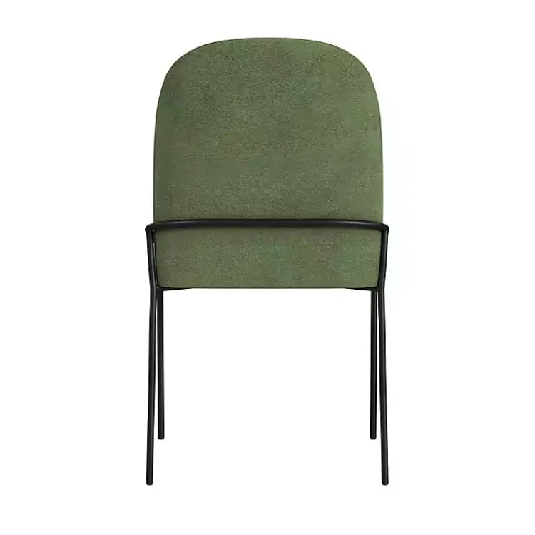 Kirklands Home Dining Chairs|Moss Velvet Metal Dining Chair Green