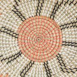 Kirklands Home Wall Plaques|Multi Seagrass Round 6-pc. Wall Plaque Set Tan