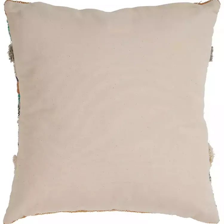 Hot Multicolor Geometric Chevron Pillow Pillows