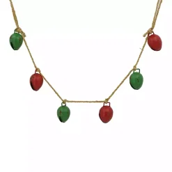 Sale Multicolor Iron Bulb Christmas Garland Christmas Tree Decorations