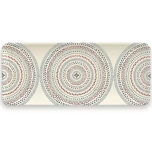 Kirklands Home Outdoor Dining|color Rectangular Melamine Malena Platter Multi