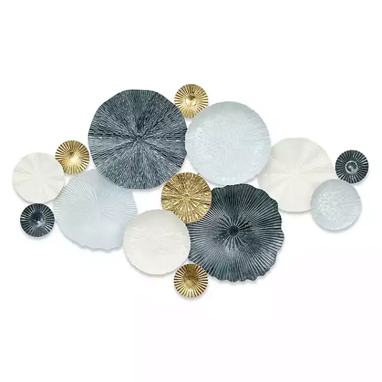 Kirklands Home Wall Plaques|Multicolor Round Panel Sasha Wall Plaque