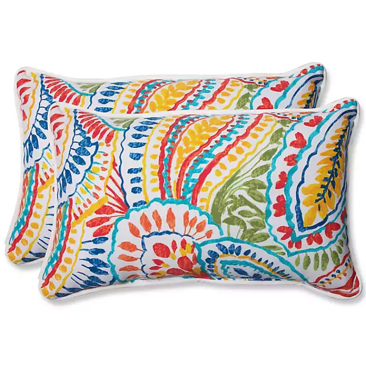 Kirklands Home Outdoor Cushions & Pillows|Multicolor Ummi Accent Pillows, Set of 2