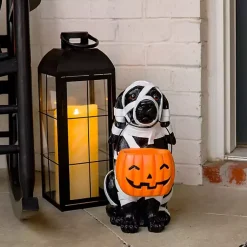 Online Mummy Dog Halloween Statue Halloween