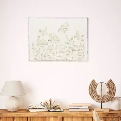 Kirklands Home Wall Plaques|Mushroom Forest Metal Wall Plaque