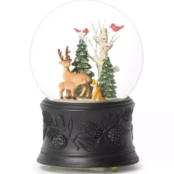 Best Musical Swirl Deer Christmas Dome Christmas Decorations