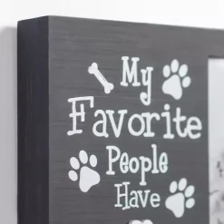 Discount My Favorite People Have Paws Black Picture Frame Picture Frames