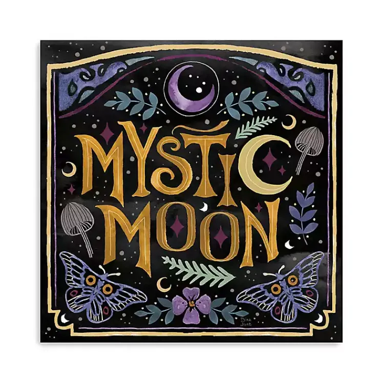 Mystic Moon Canvas Art Print Halloween
