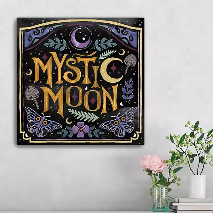 Mystic Moon Canvas Art Print Halloween