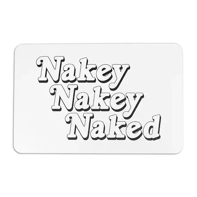 Kirklands Home Bathroom Rugs|Nakey Nakey Stone Bath Mat