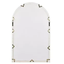Kirklands Home Decorative Mirrors|Natural Arched Pane Doors Wall Mirror