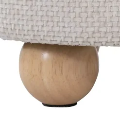 Kirklands Home Benches & Ottomans|Natural Bacci Nesting Ottomans, Set of 2 Tan