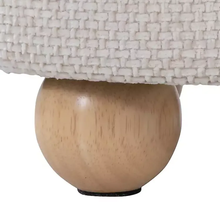 Kirklands Home Benches & Ottomans|Natural Bacci Nesting Ottomans, Set of 2 Tan